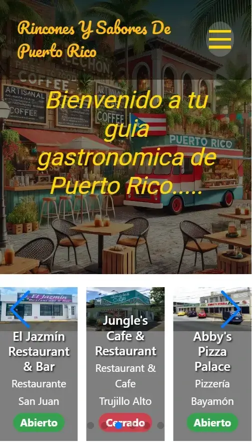 Ejemplo Guía restaurantes