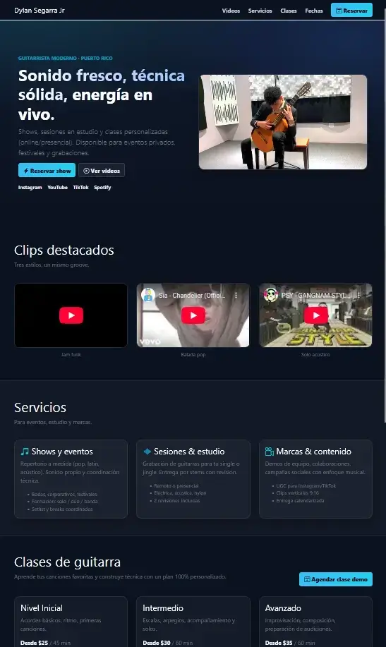 Dashboard analítica